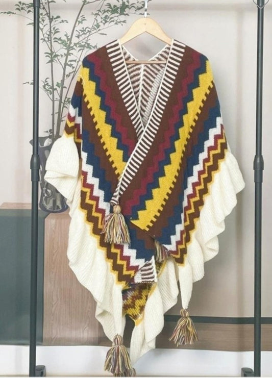 Fall poncho